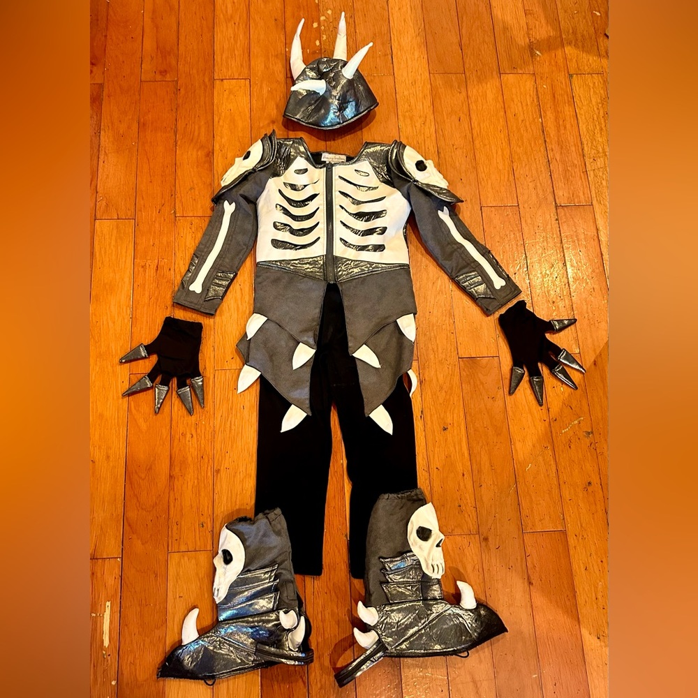 Chasing Fireflies Skull Warrior Skeleton costume